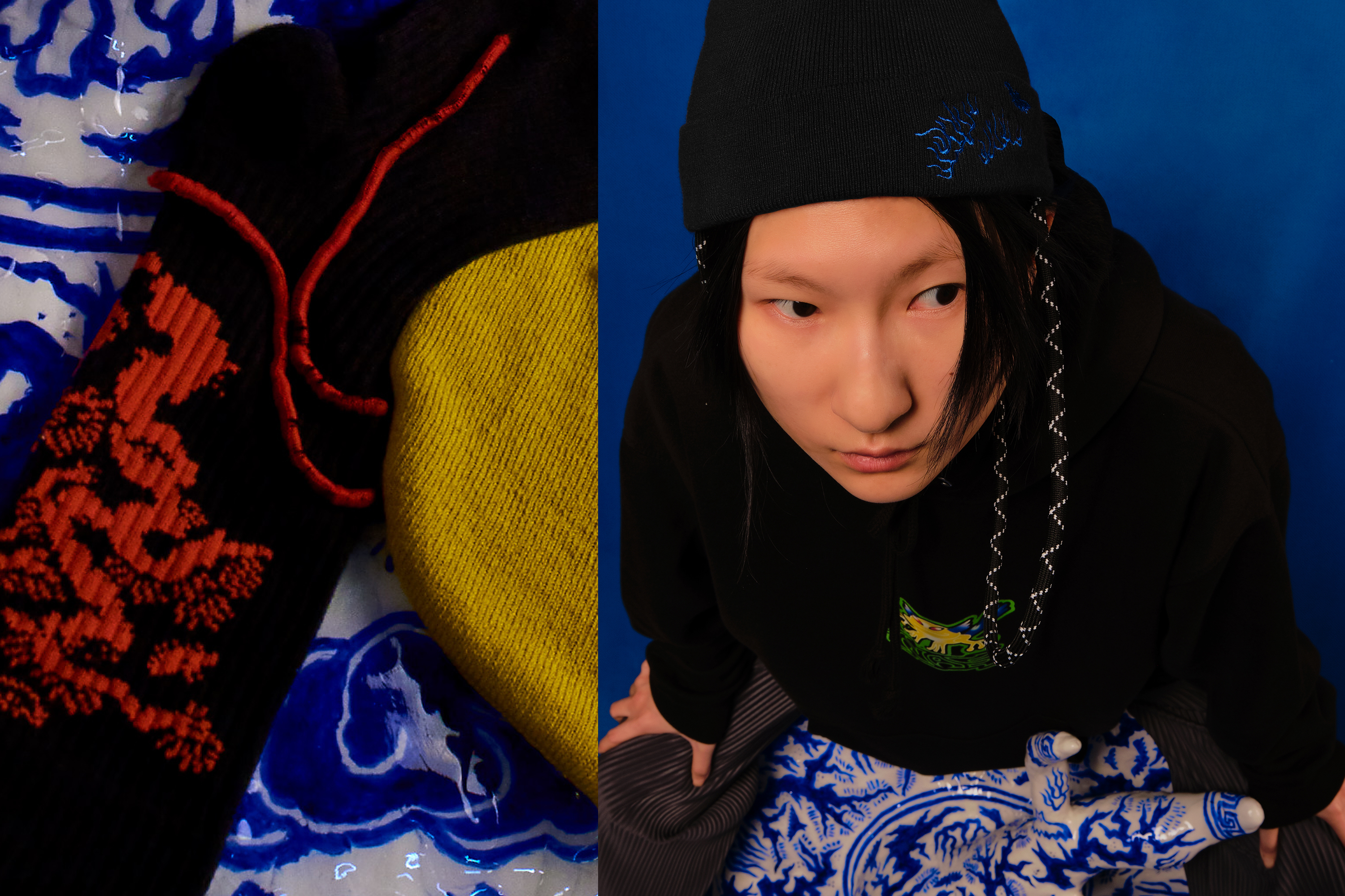 nozzle quiz 與藝術平台 NAS 合作推出的松之壽系列，將疫情後的體悟做為主要概念