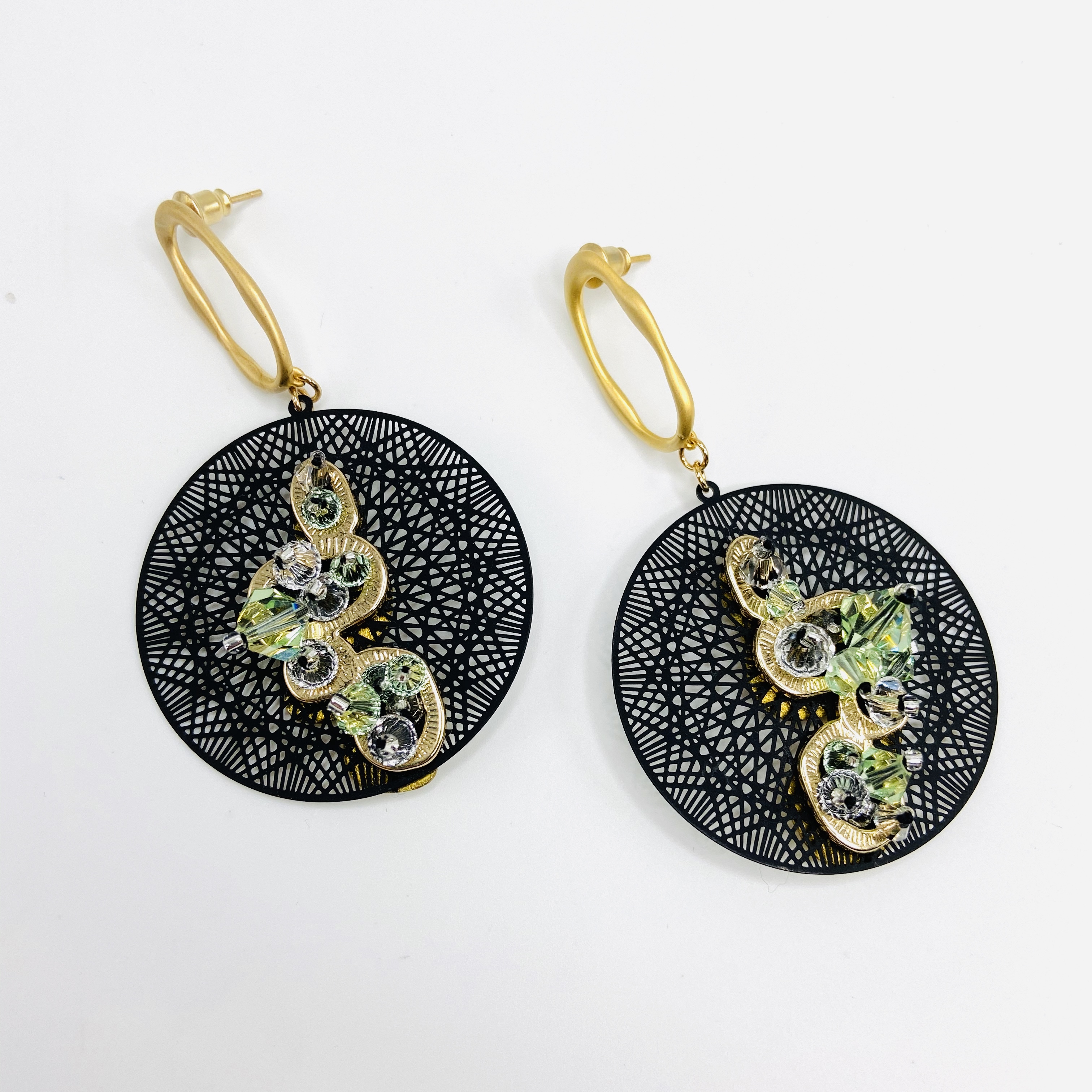 COLE COOL原創設計施華洛世奇水晶耳環母親節禮物