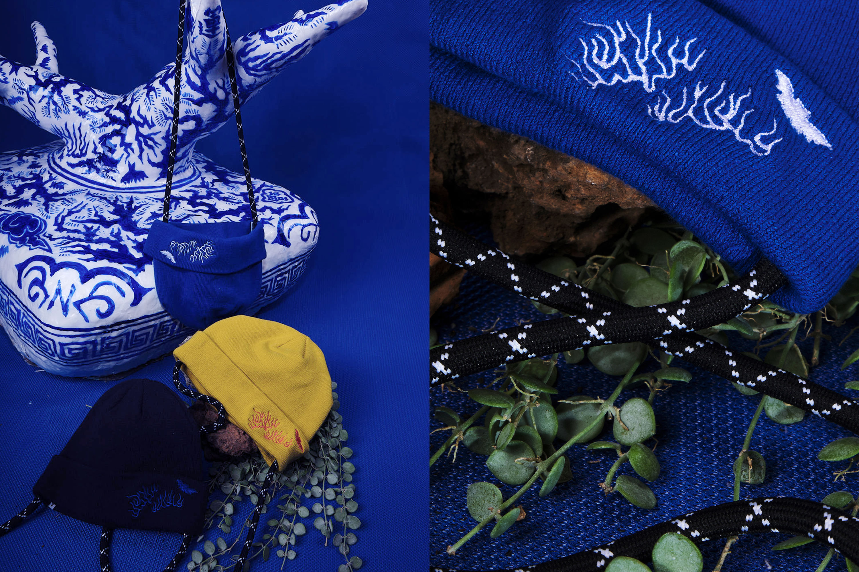 nozzle quiz 與藝術平台 NAS 合作推出的松之壽系列，將疫情後的體悟做為主要概念