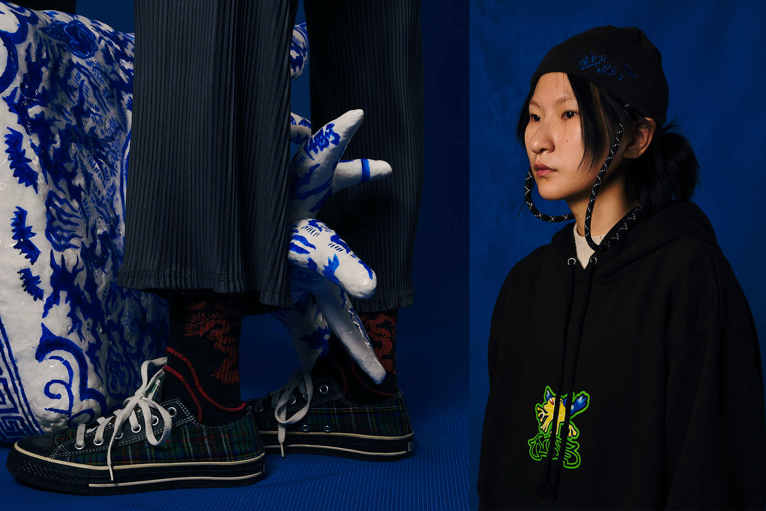 nozzle quiz 與藝術平台 NAS 合作推出的松之壽系列，將疫情後的體悟做為主要概念