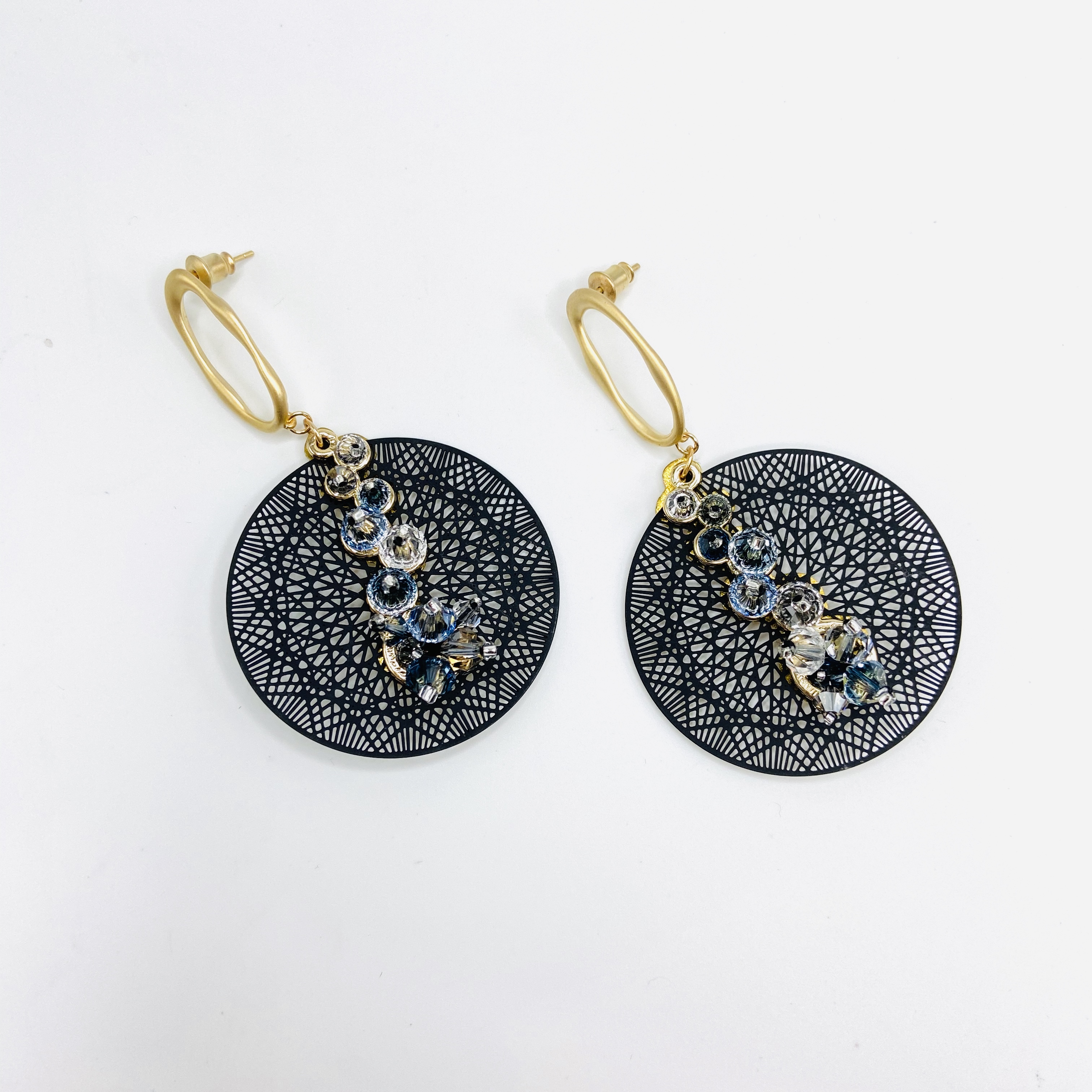 COLE COOL原創設計施華洛世奇水晶耳環母親節禮物