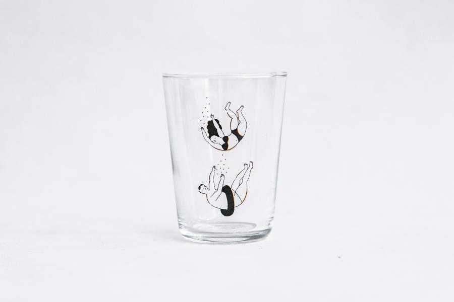 +t企劃-愛情電波-愛的漂漂河 玻璃杯