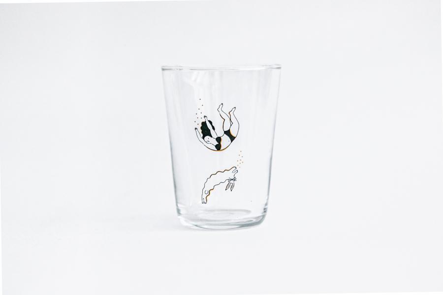 +t企劃-愛情電波-愛的漂漂河 女生版 玻璃杯