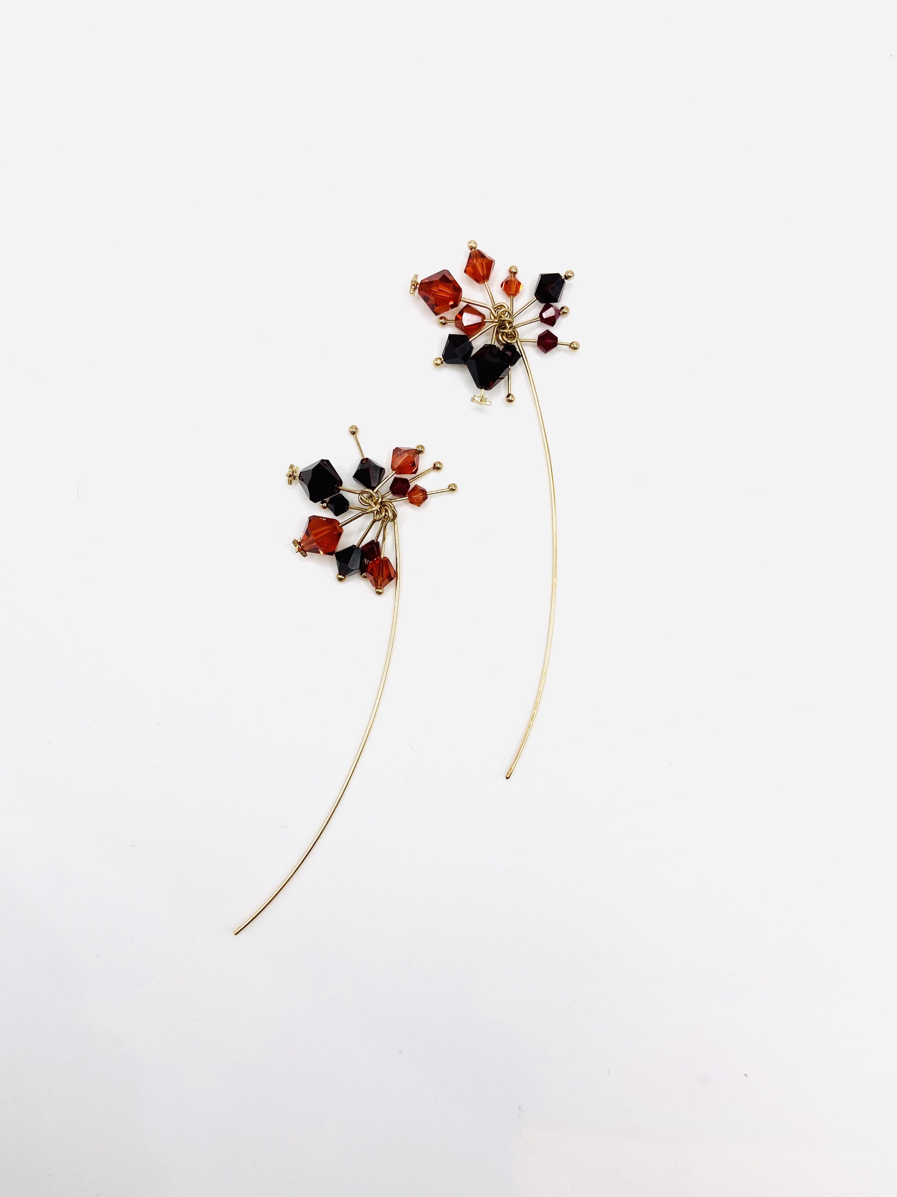 COLE COOL施華洛水晶14kgf耳環 流星系列 情人節禮物