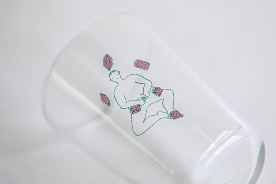 +t企劃-胸腔裡面住了一個你 男生版 玻璃杯