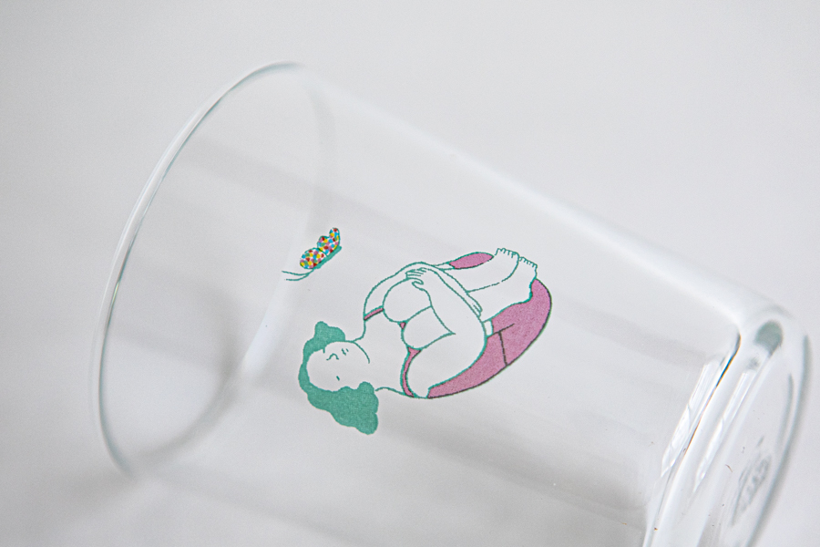 +t企劃-永遠在一起，好不好? 女生版 玻璃杯