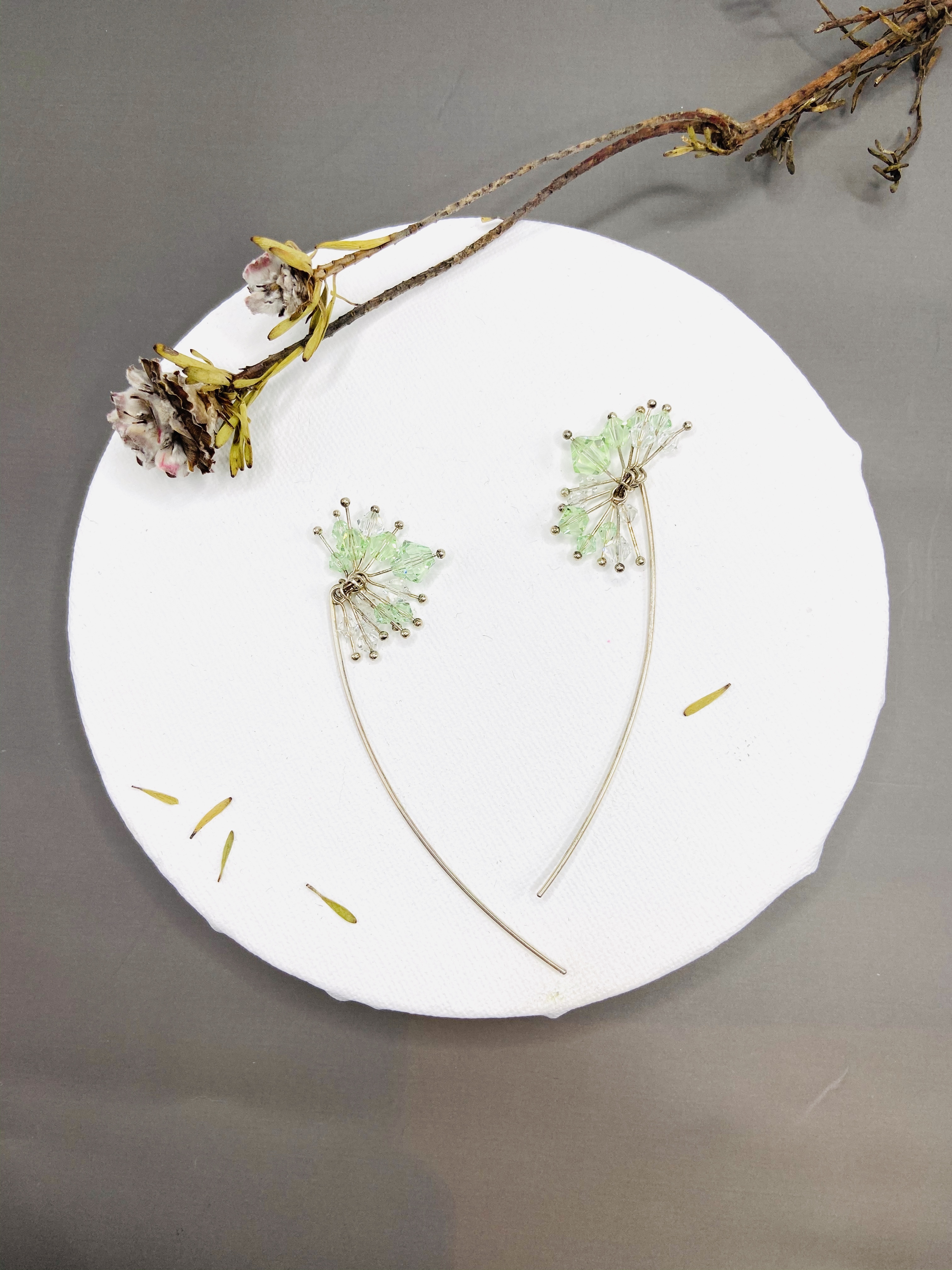 COLE COOL施華洛水晶14kgf耳環 流星系列 情人節禮物