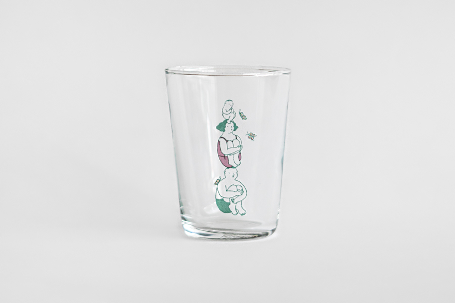 +t企劃-永遠在一起，好不好? 玻璃杯