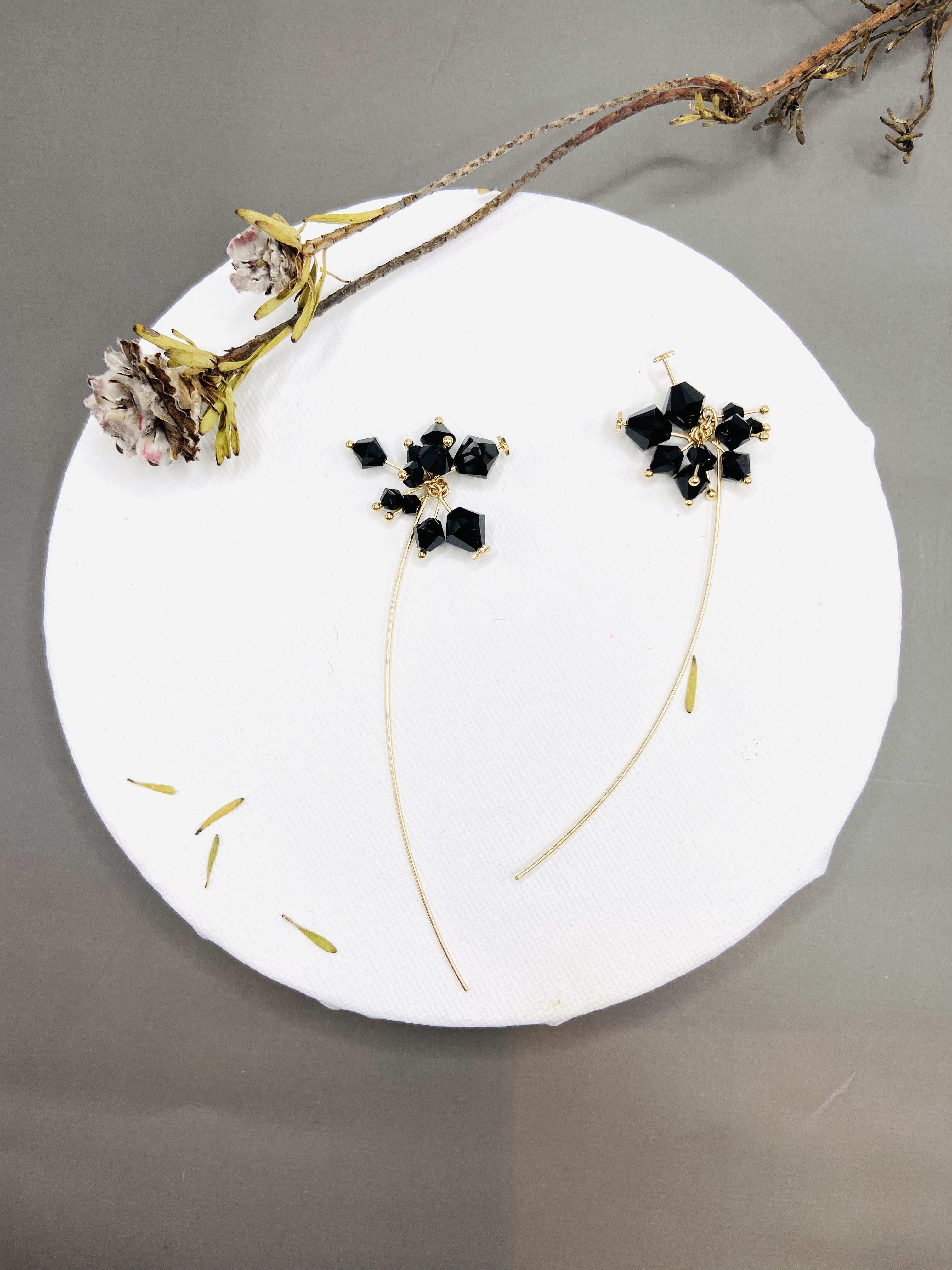 COLE COOL施華洛水晶14kgf耳環 流星系列 情人節禮物