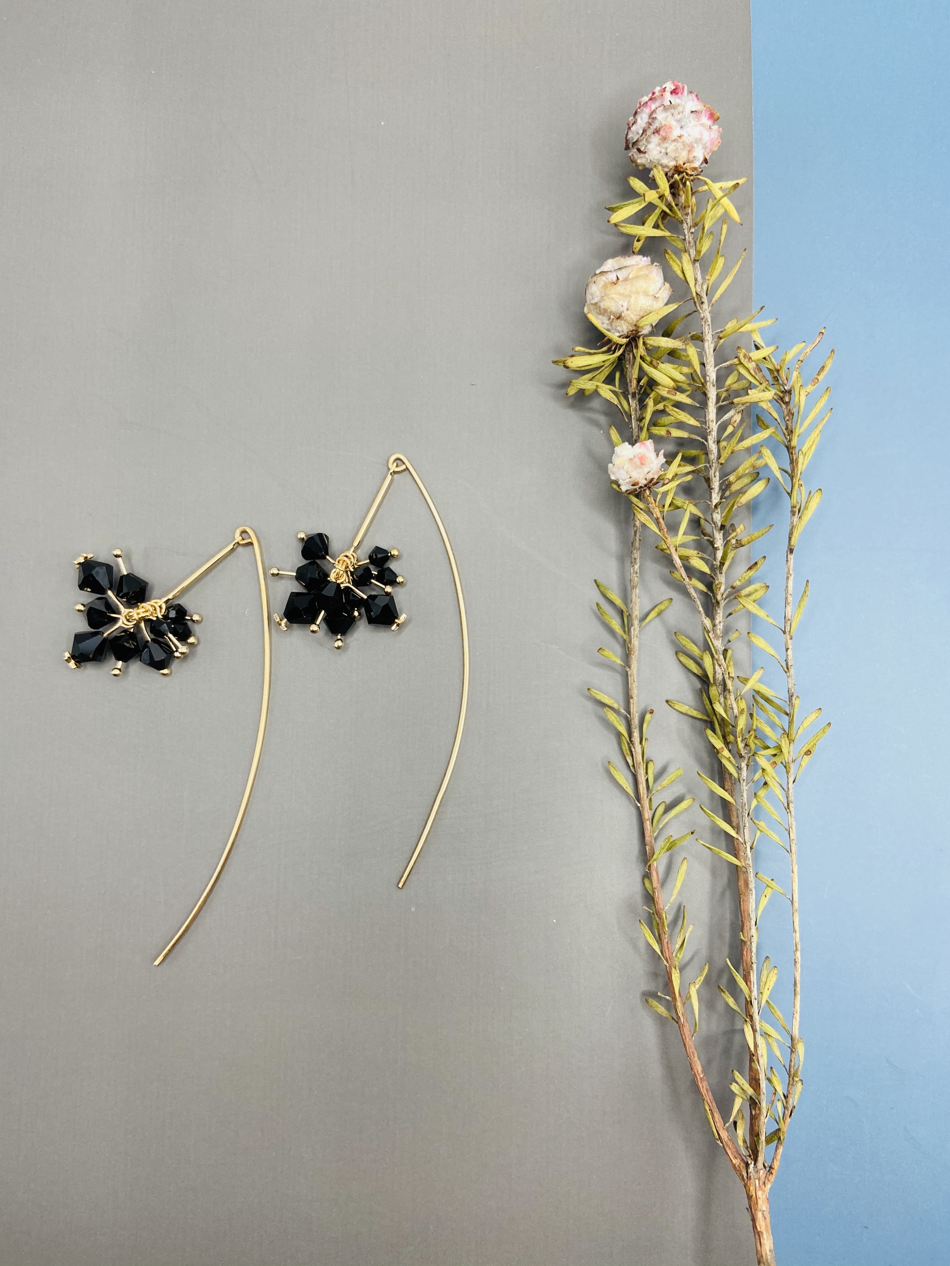 COLE COOL施華洛水晶14kgf耳環 流星系列 情人節禮物