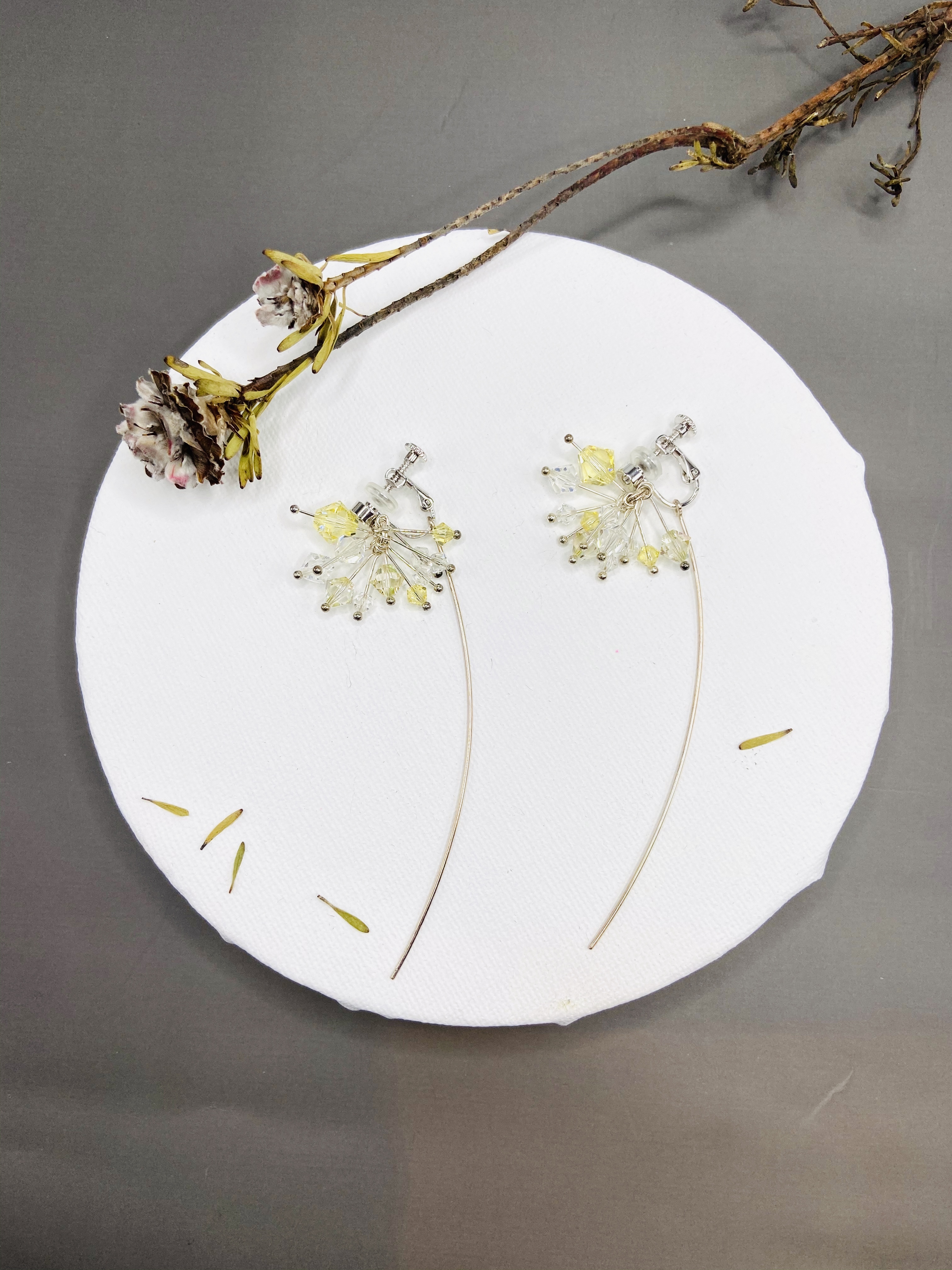 COLE COOL施華洛水晶14kgf耳環 流星系列 情人節禮物