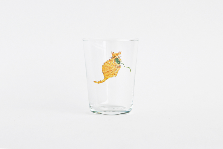 +t企劃-貓狗杯-米米 玻璃杯