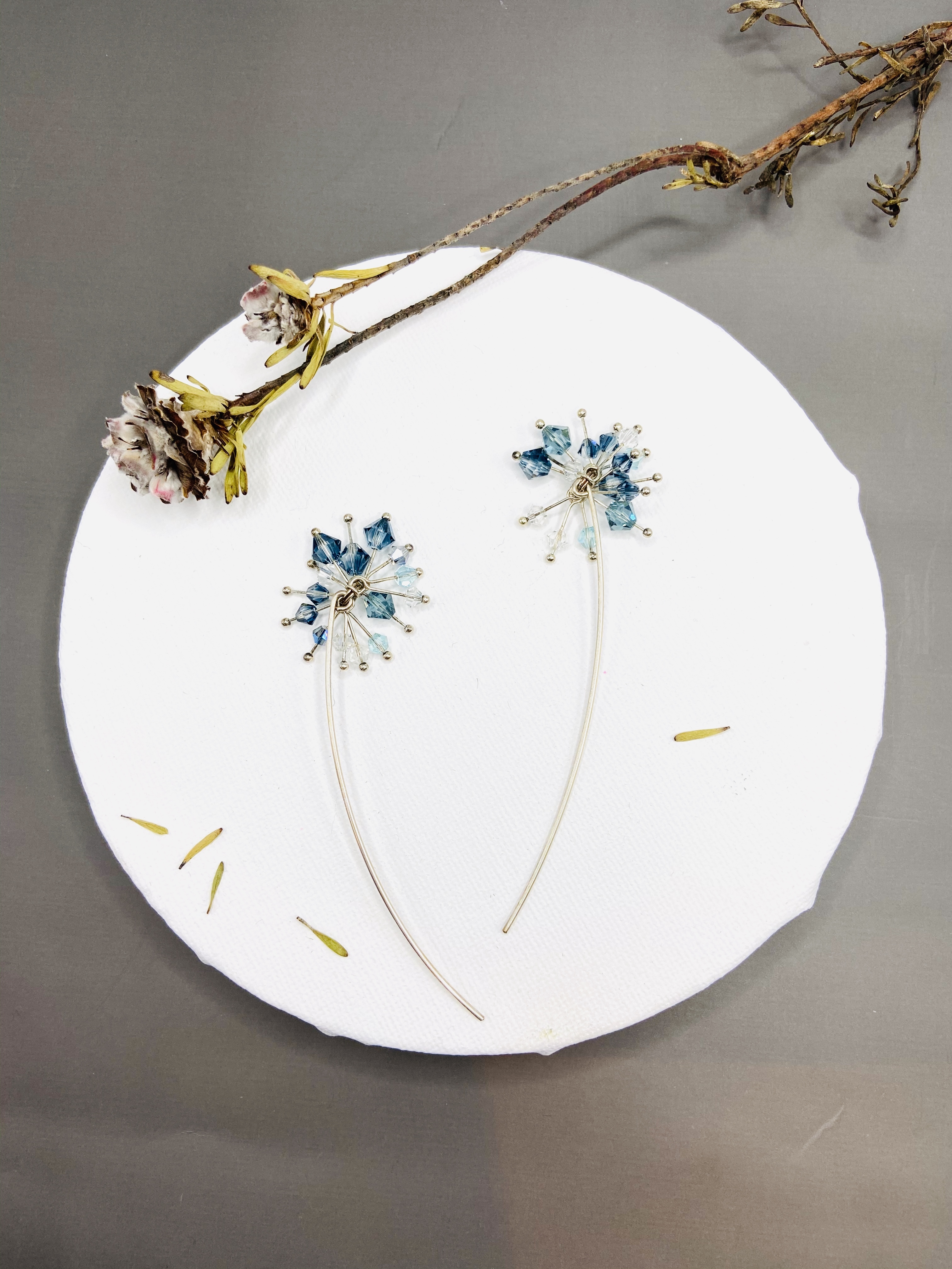 COLE COOL施華洛水晶14kgf耳環 流星系列 情人節禮物