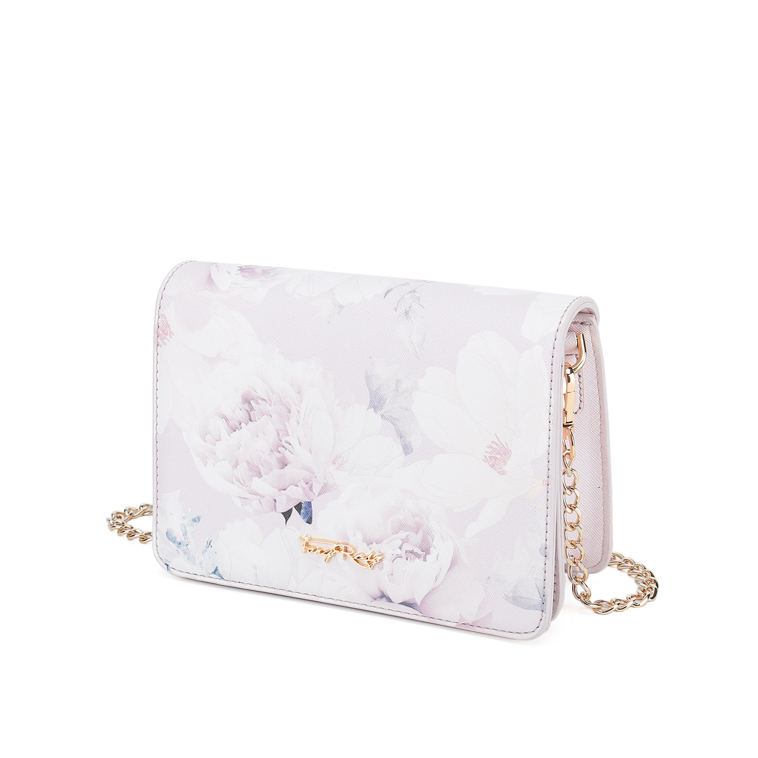 Rosy Romance Floral Print Cross-body Bag
