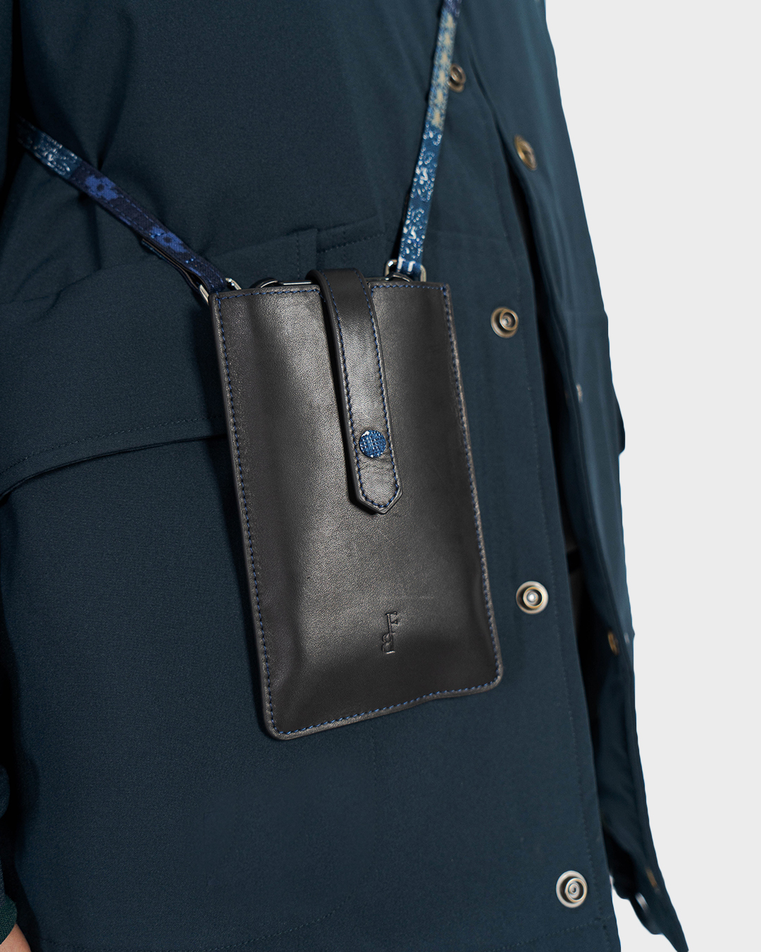 【FUMBLEU】Leather Phone Bag｜BORO｜Hong Kong Design Brand