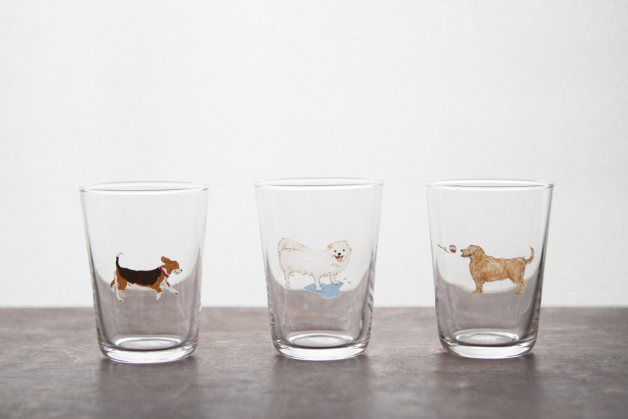 +t企劃-貓狗杯-黃金獵犬 漢斯 玻璃杯