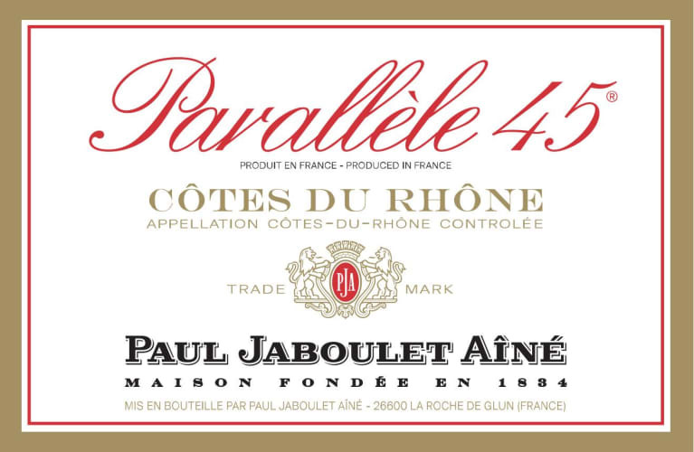 Paul Jaboulet Cotes du Rhone Parallele 45 2021