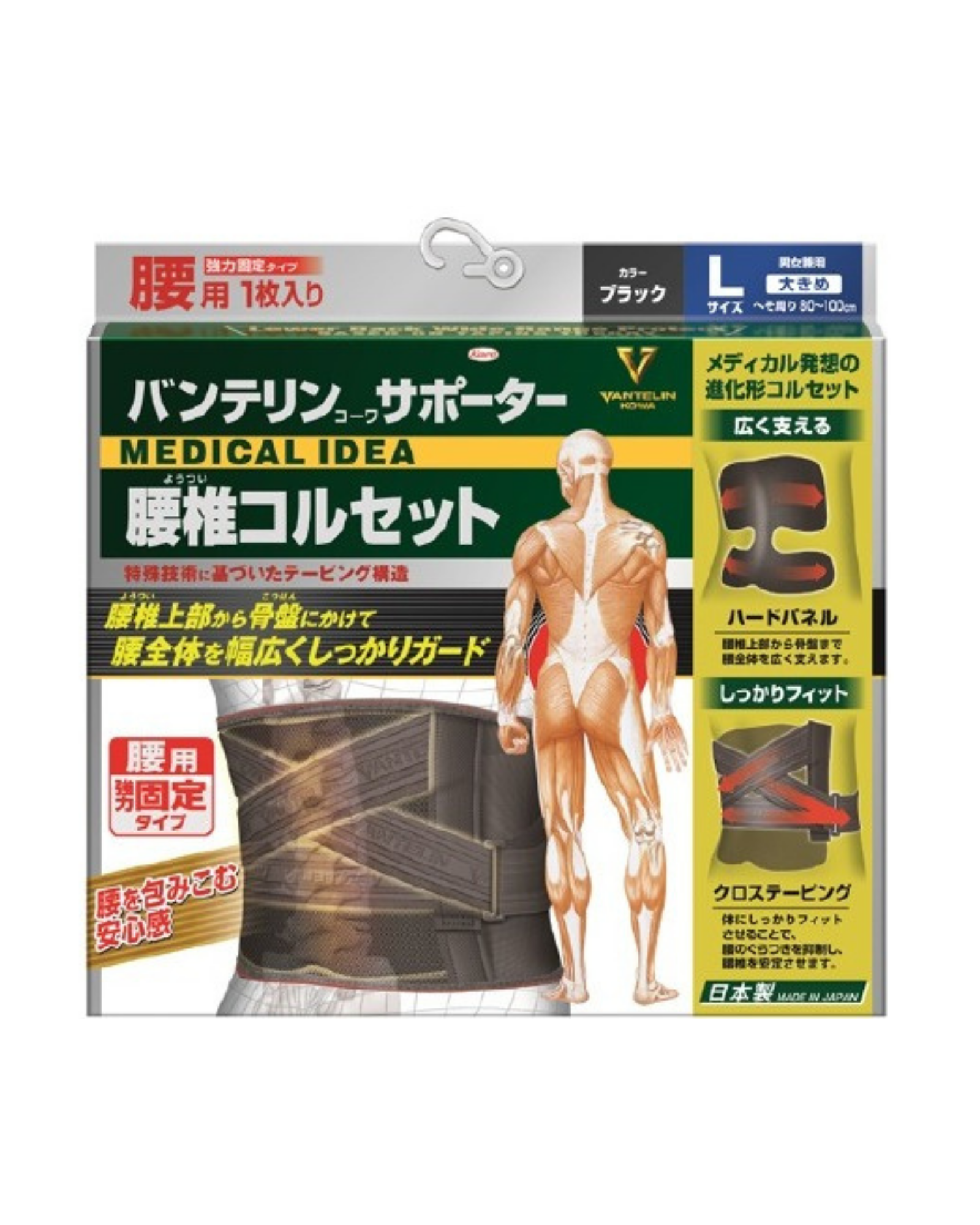 日本製 萬特力興和護具 加強版貼紮護腰