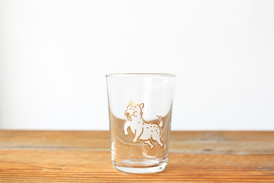 ＋t企劃-13生肖杯-狗 玻璃杯
