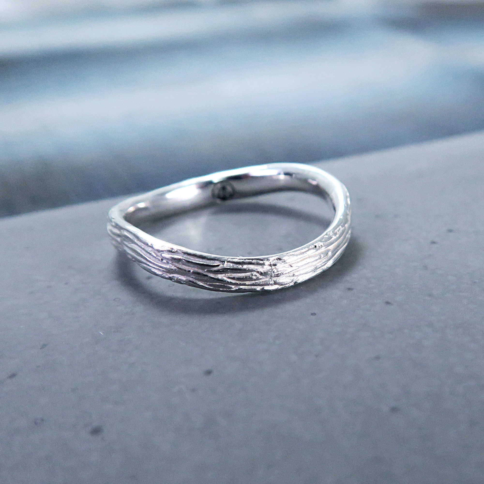 [預購] 自然系 木 Wood 女款 925純銀戒指 ART64