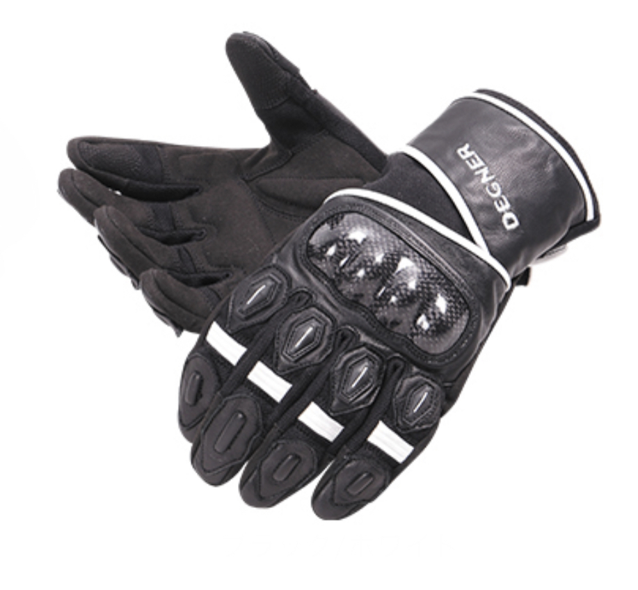 DEGNER TG-62 黑白 皮布手套