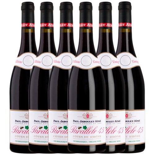 Paul Jaboulet Cotes du Rhone Parallele 45 2021 - 6 Bottle Pack