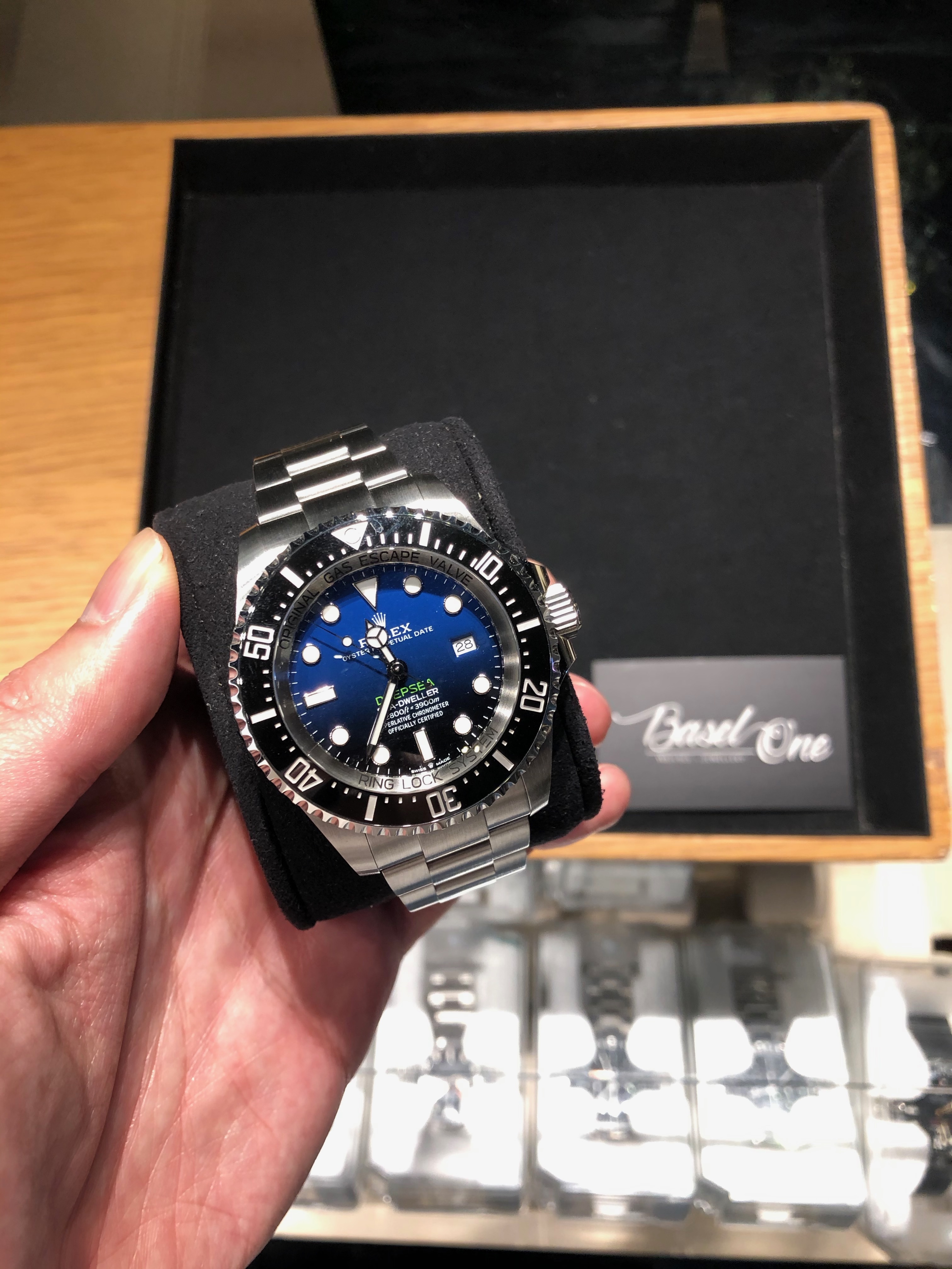 Rolex deepsea dblue hot sale