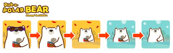 Pick-a-Polar Bear 豬朋狗友 - 北極熊