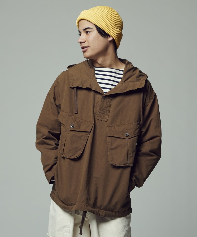 BACK NUMBER 風行 衝鋒衣 連帽 口袋 軍事風 BN-4116013