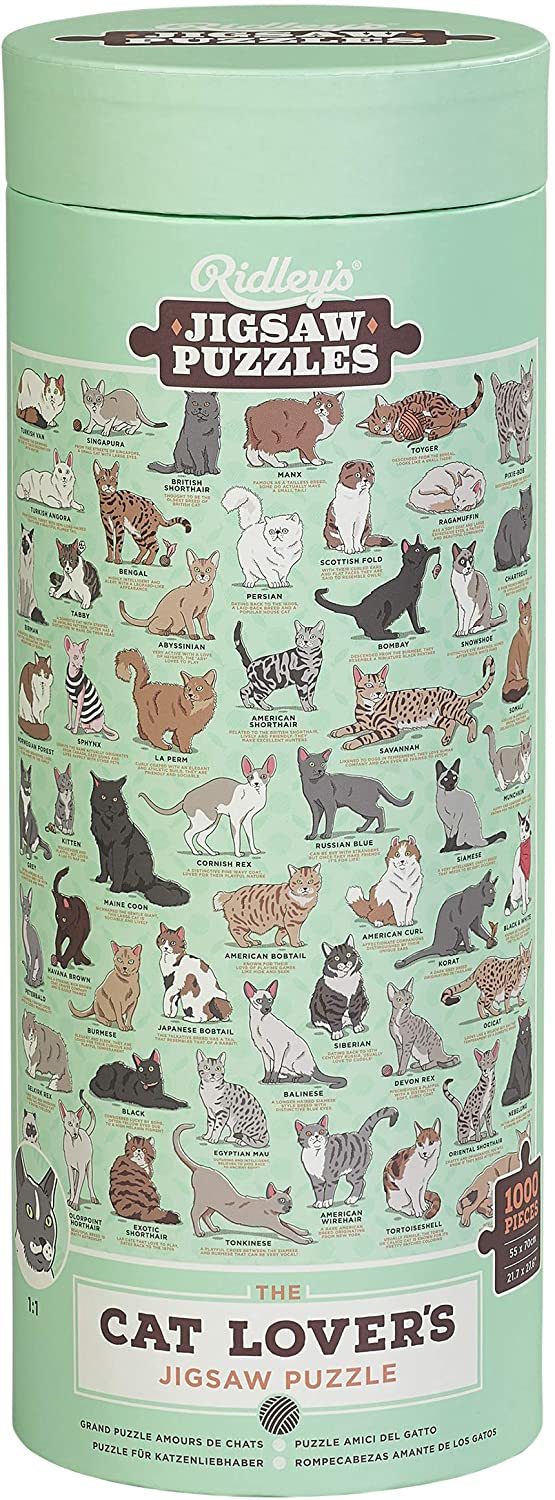 【RIDLEY’S】貓 愛好者 1000片拼圖
