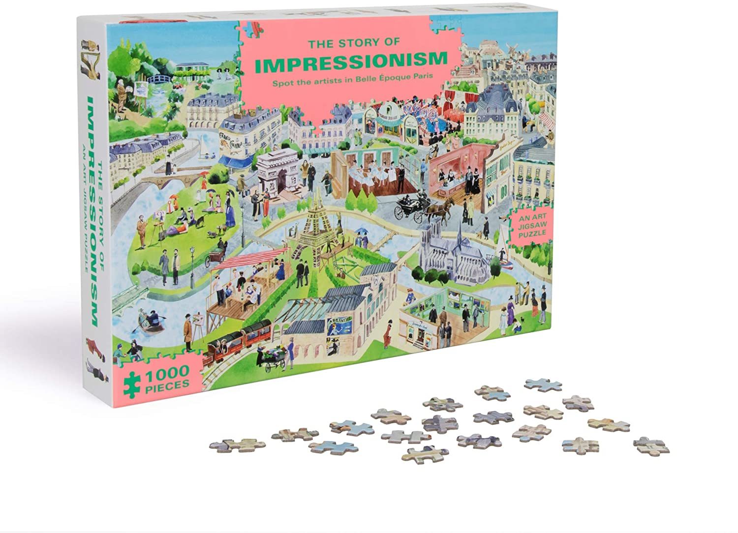 【LAURENCE KING PUBLISHING】印象派的故事 1000片拼圖