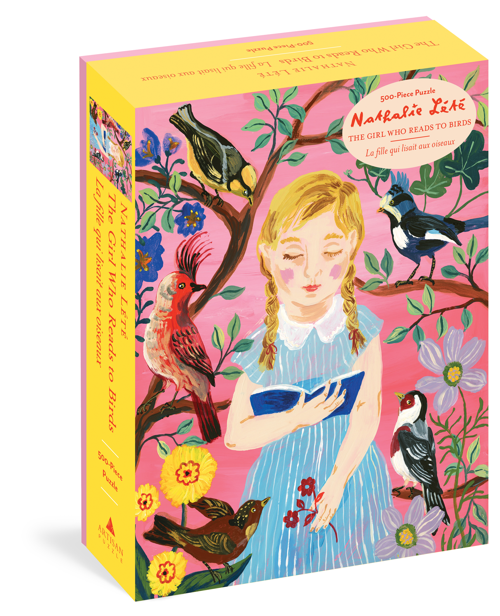 【WORKMAN】娜塔莉·萊特 向鳥朗讀的女孩 500片拼圖