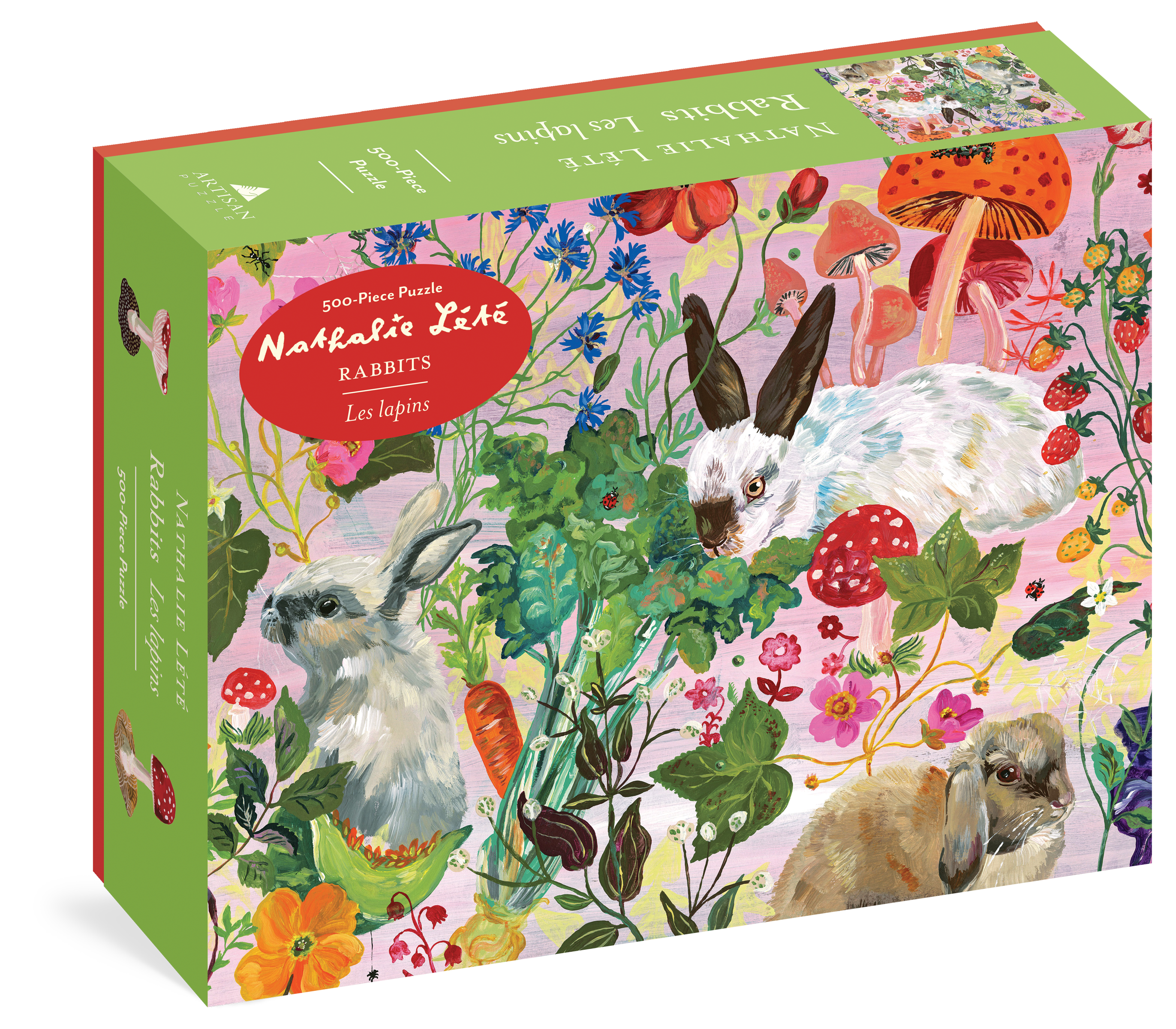 【WORKMAN】娜塔莉·萊特 兔子 500片拼圖