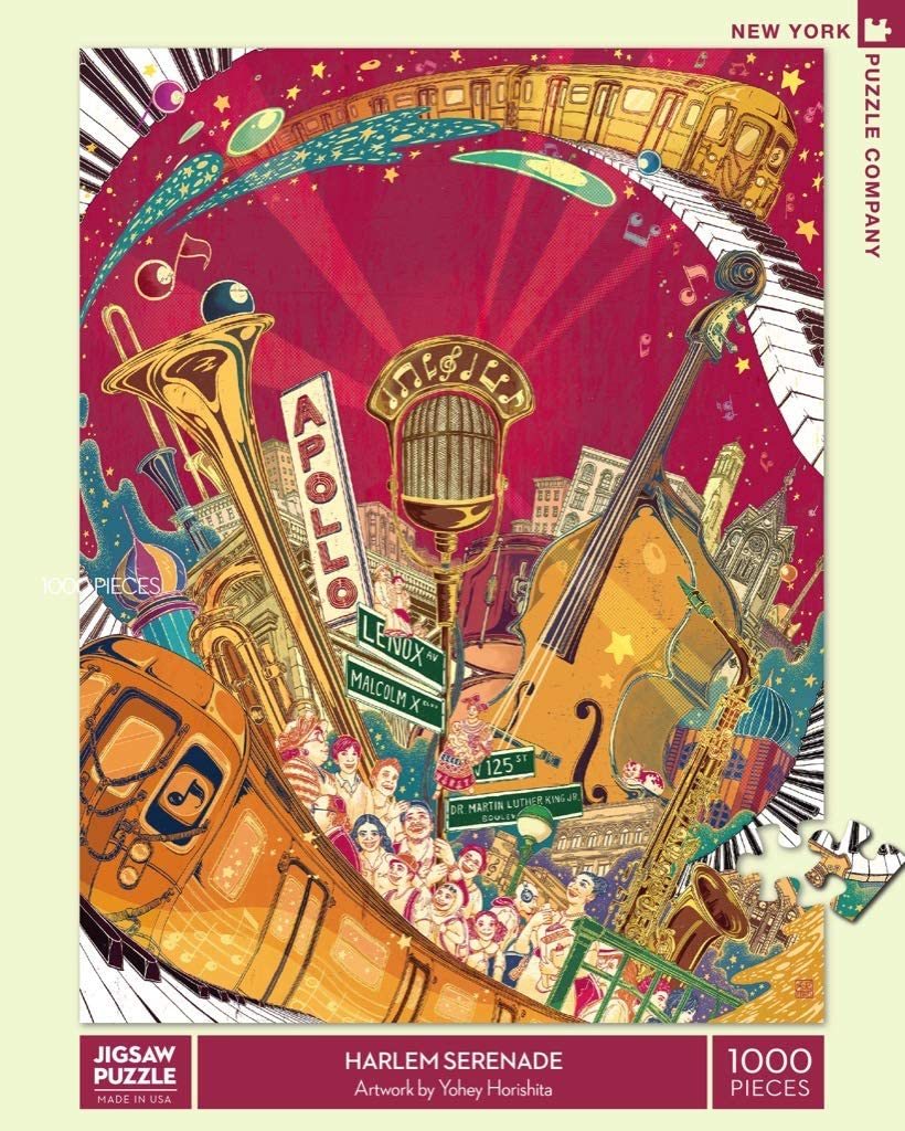 【NEW YORK PUZZLE COMPANY】哈林小夜曲 1000片拼圖