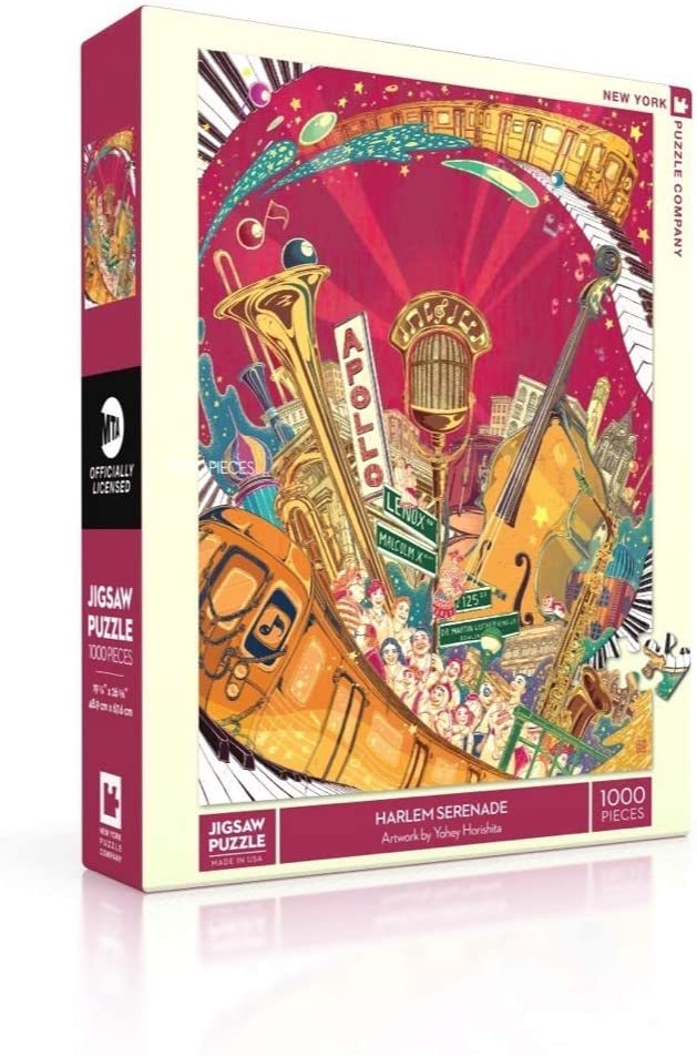 【NEW YORK PUZZLE COMPANY】哈林小夜曲 1000片拼圖