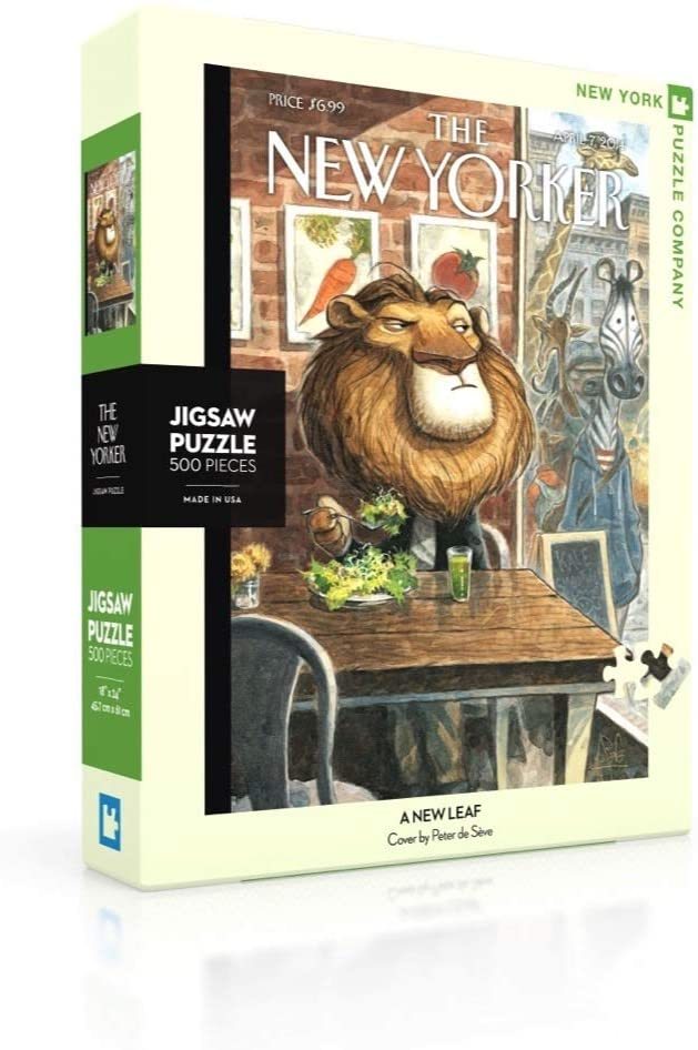【NEW YORK PUZZLE COMPANY】一片新葉子 500片拼圖