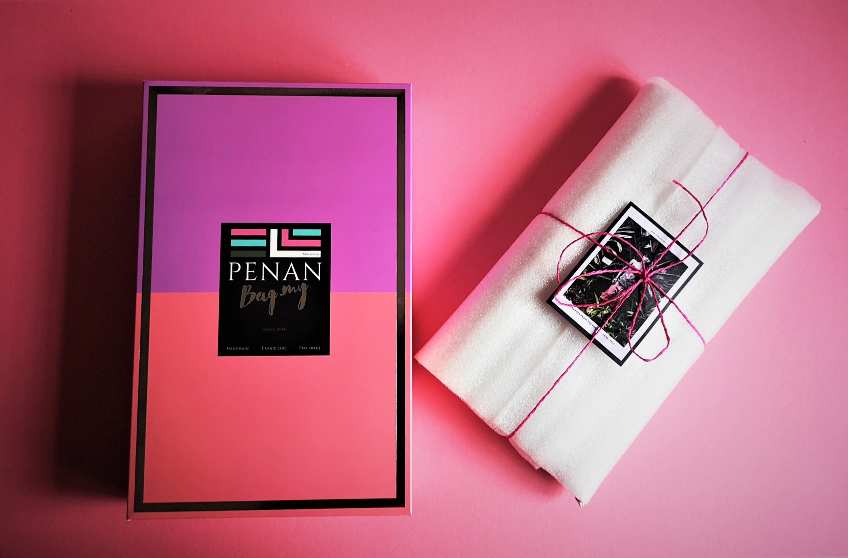 All Penanbag.my clutches comes in a box