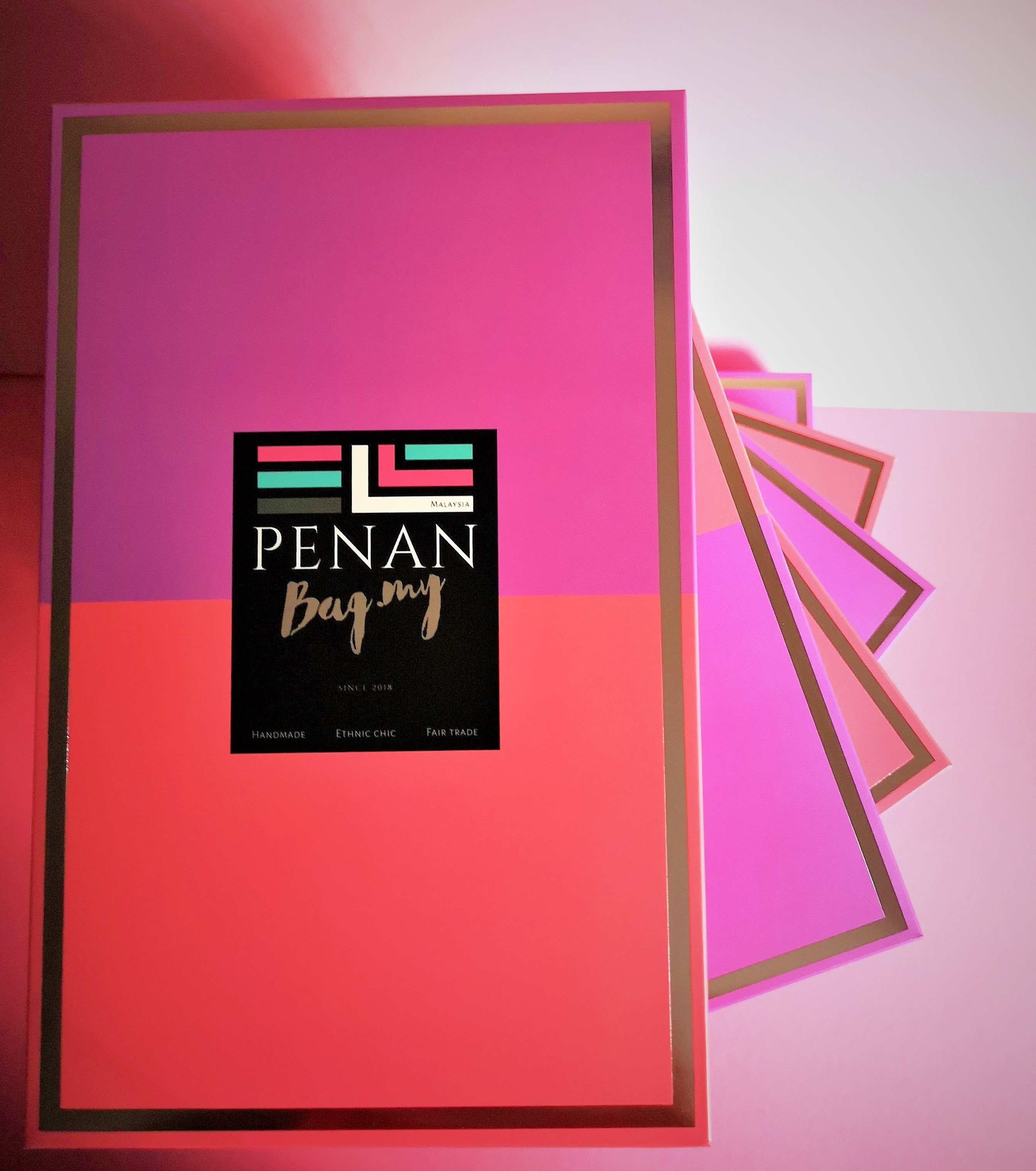 All Penanbag.my clutches comes in a box
