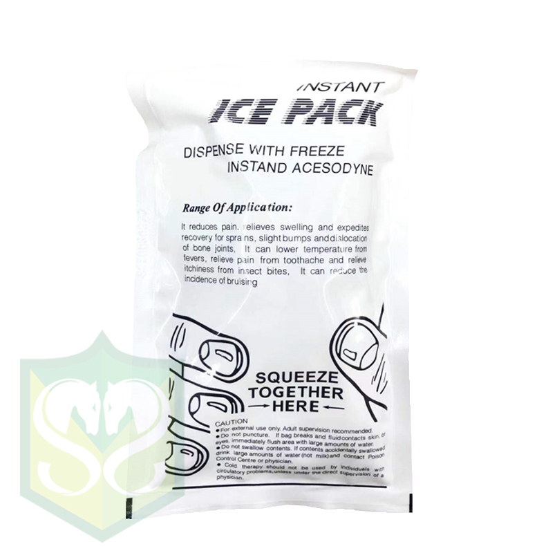 Instant ice bag