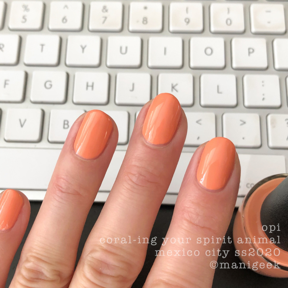 OPI Gel - Coral-Ing Your Spirit Animal GCM88