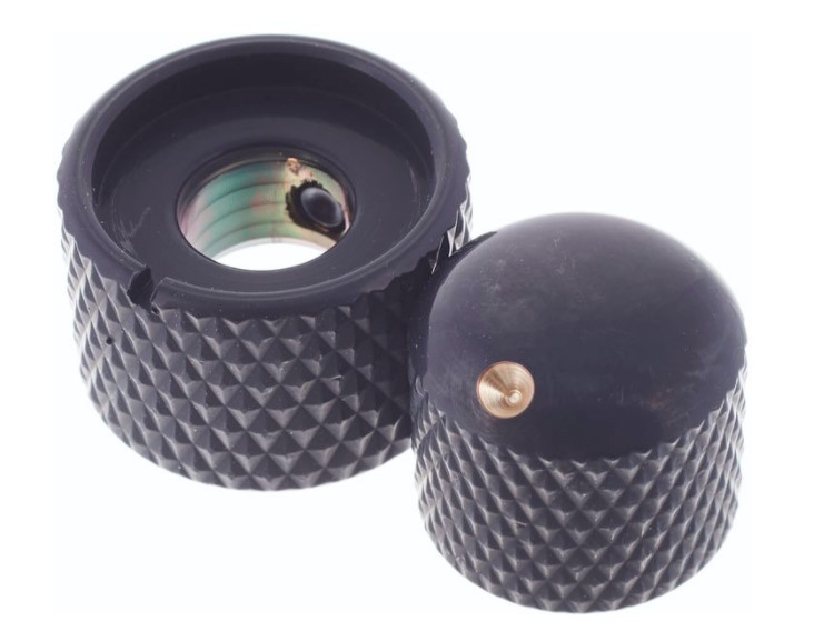 電吉他 電貝斯 Knob 音量鈕 音色鈕 雙層 旋鈕 黑色