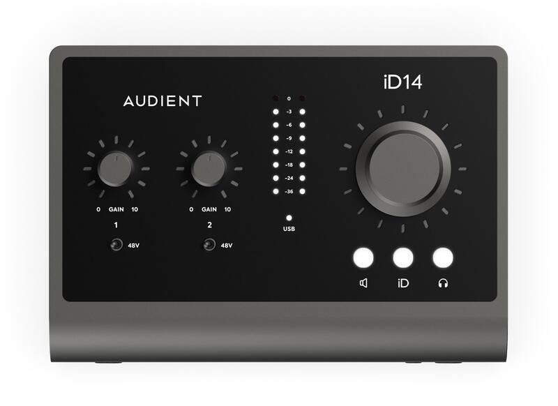 Audient iD14 10in/4out USB 錄音介面 公司貨享保固