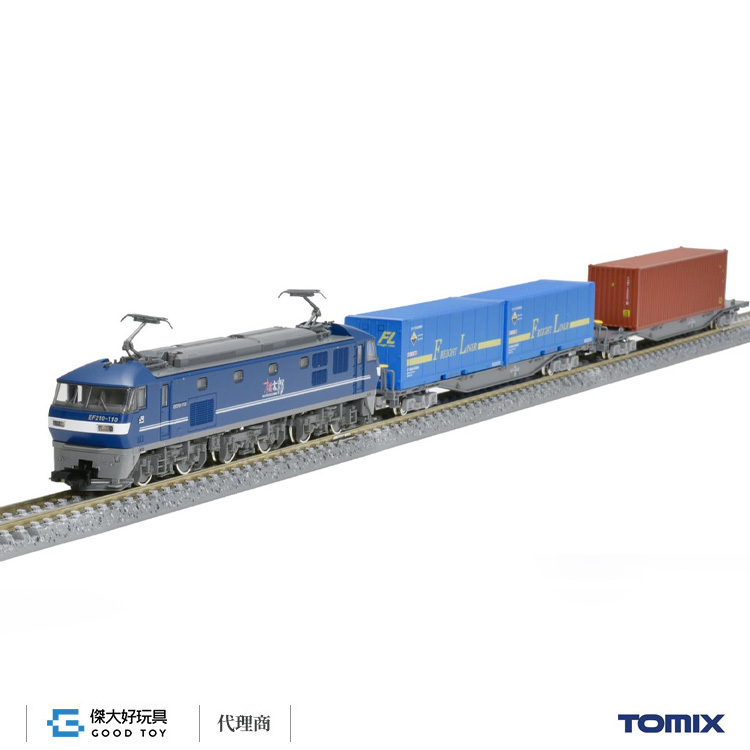 画33 TOMIX 98394 電氣機關車貨車JR EF210型貨物列車(3輛)