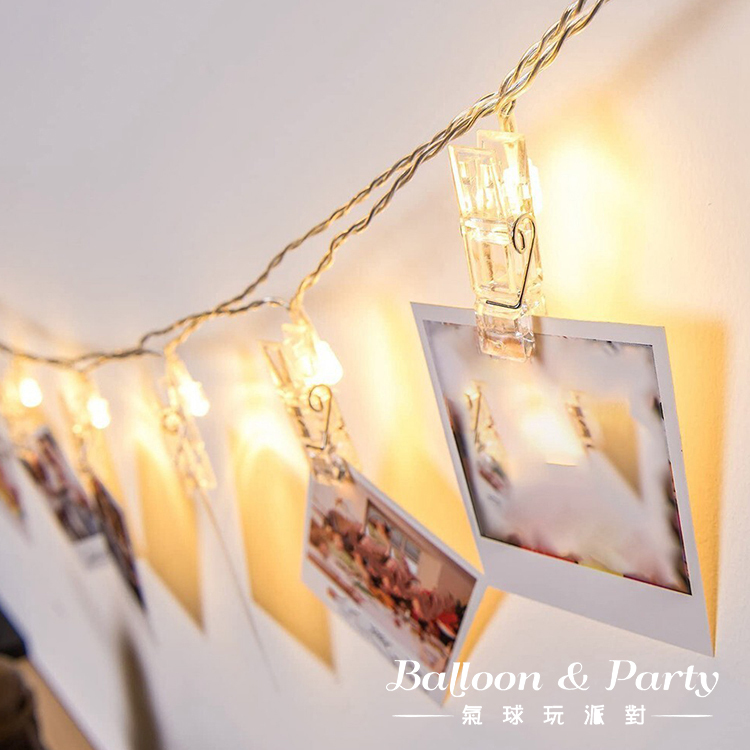 燈飾系列丨LED照片燈夾