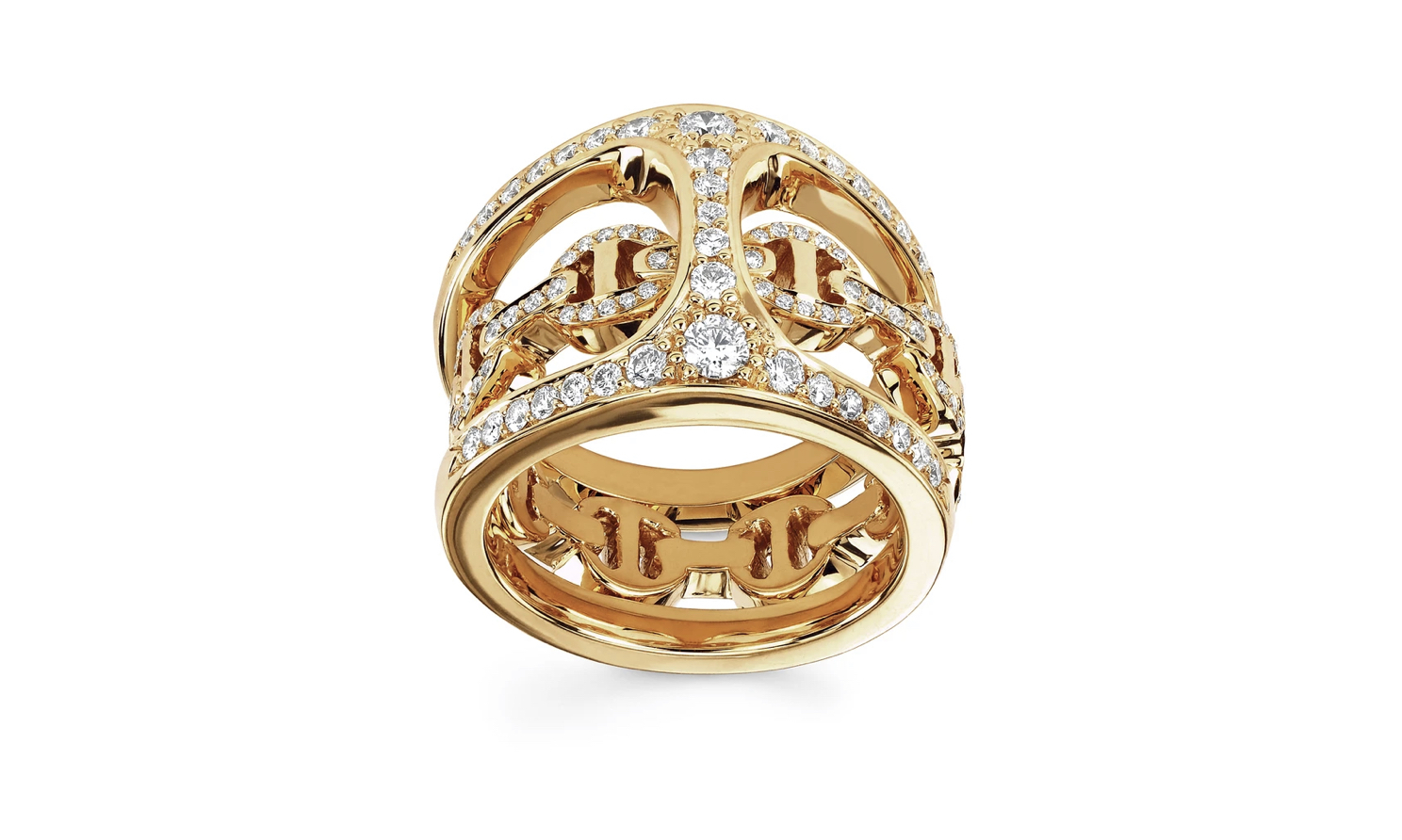 18K PHANTOM CLIQUE 鑽石全覆蓋戒指