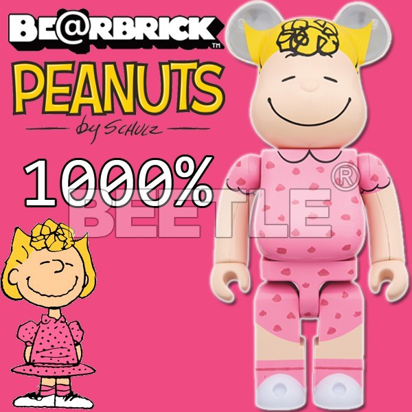 BEETLE BE@RBRICK SALLY BROWN 史奴比莎莉布朗SNOOPY 庫