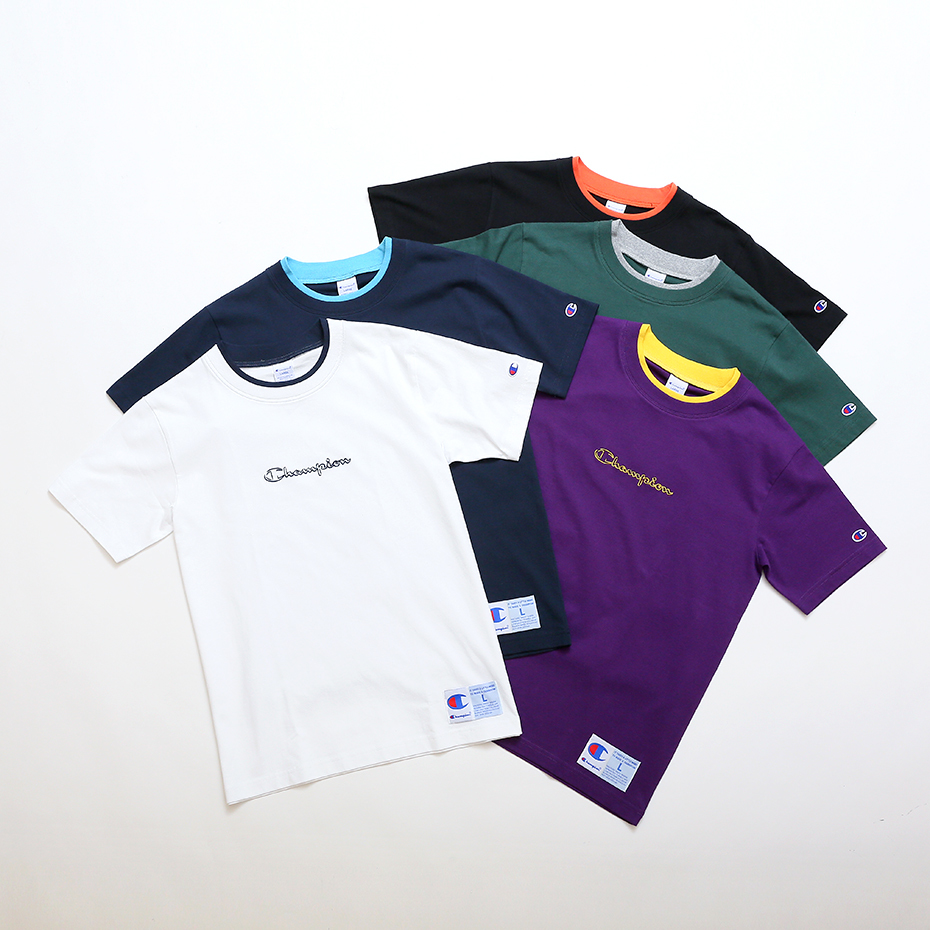 日版Champion 刺繡Logo Tee C3-R307