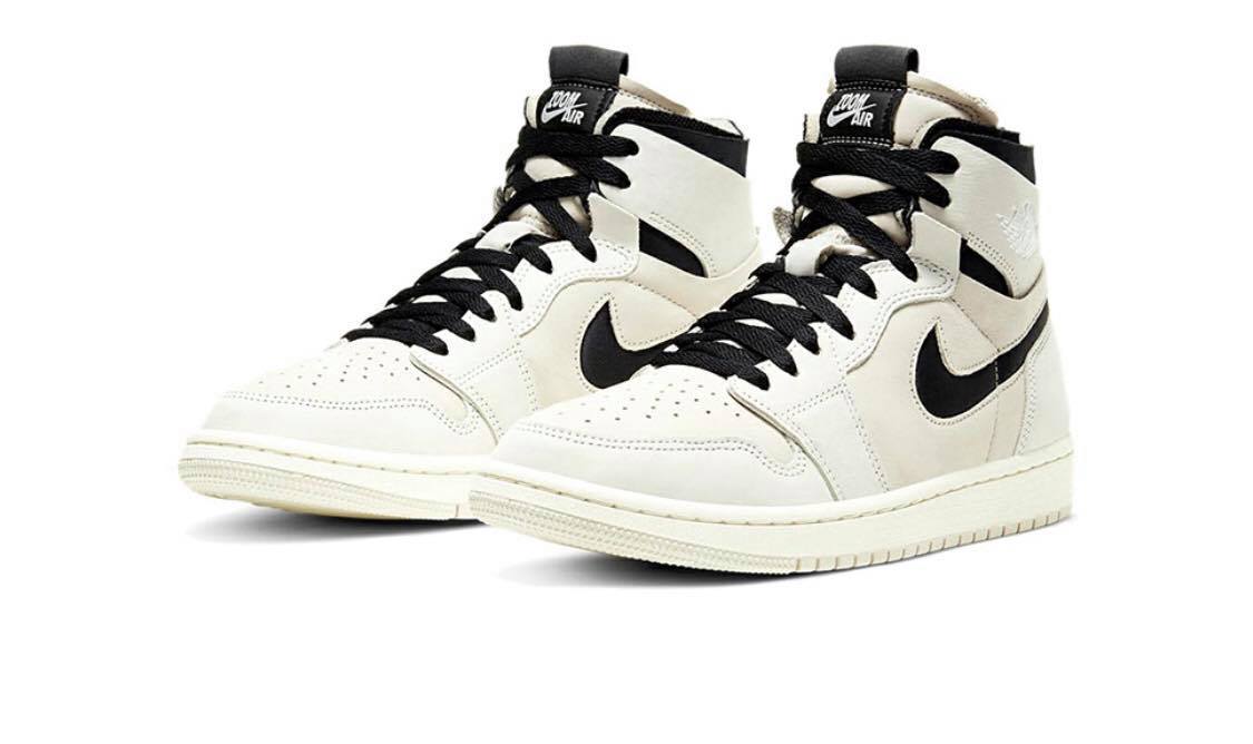 W Air Jordan 1 Zoom Air ZMFT Summit White 奶茶米白