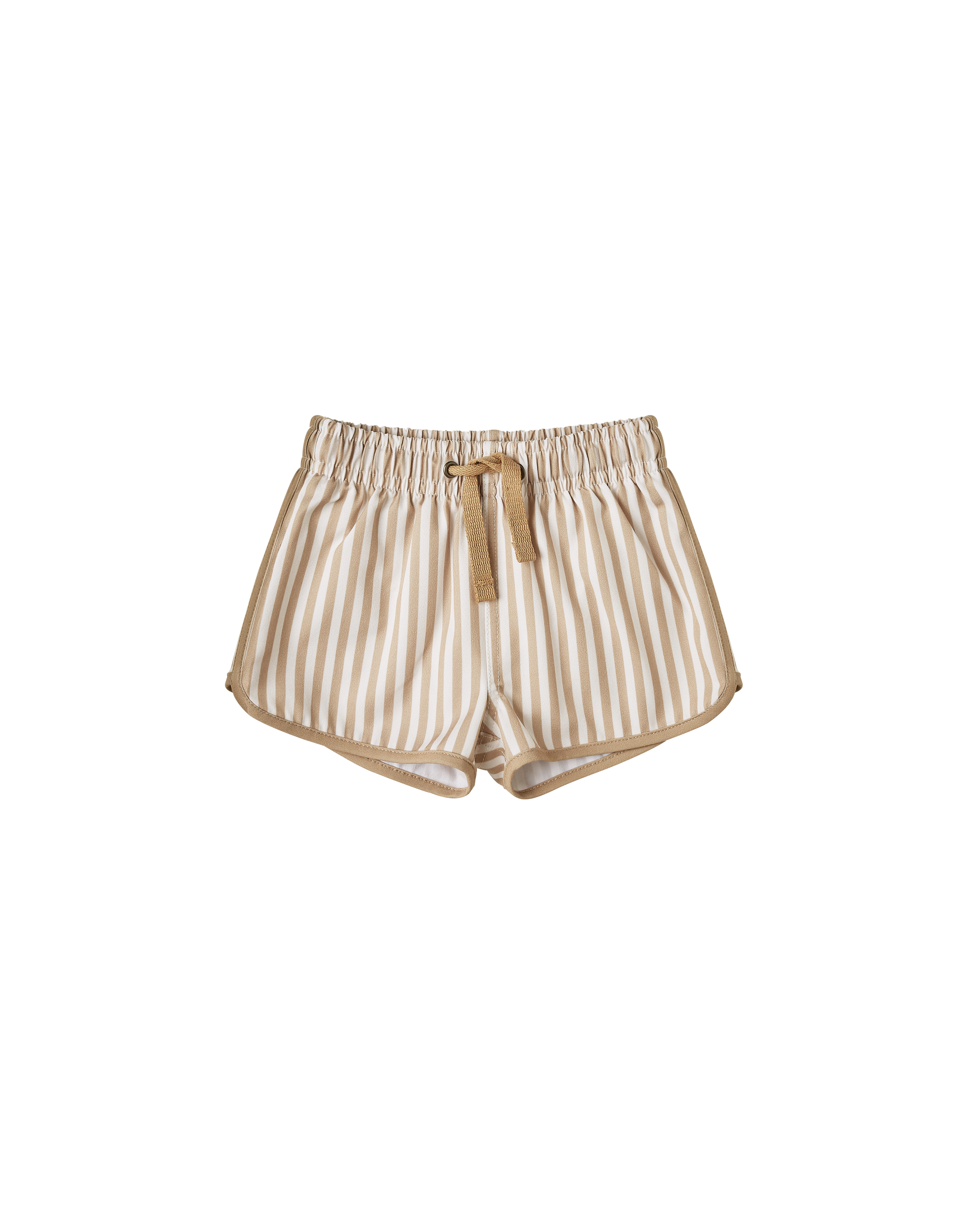 RYLEE AND CRU -  Swim Trunk（Almond Stripe）