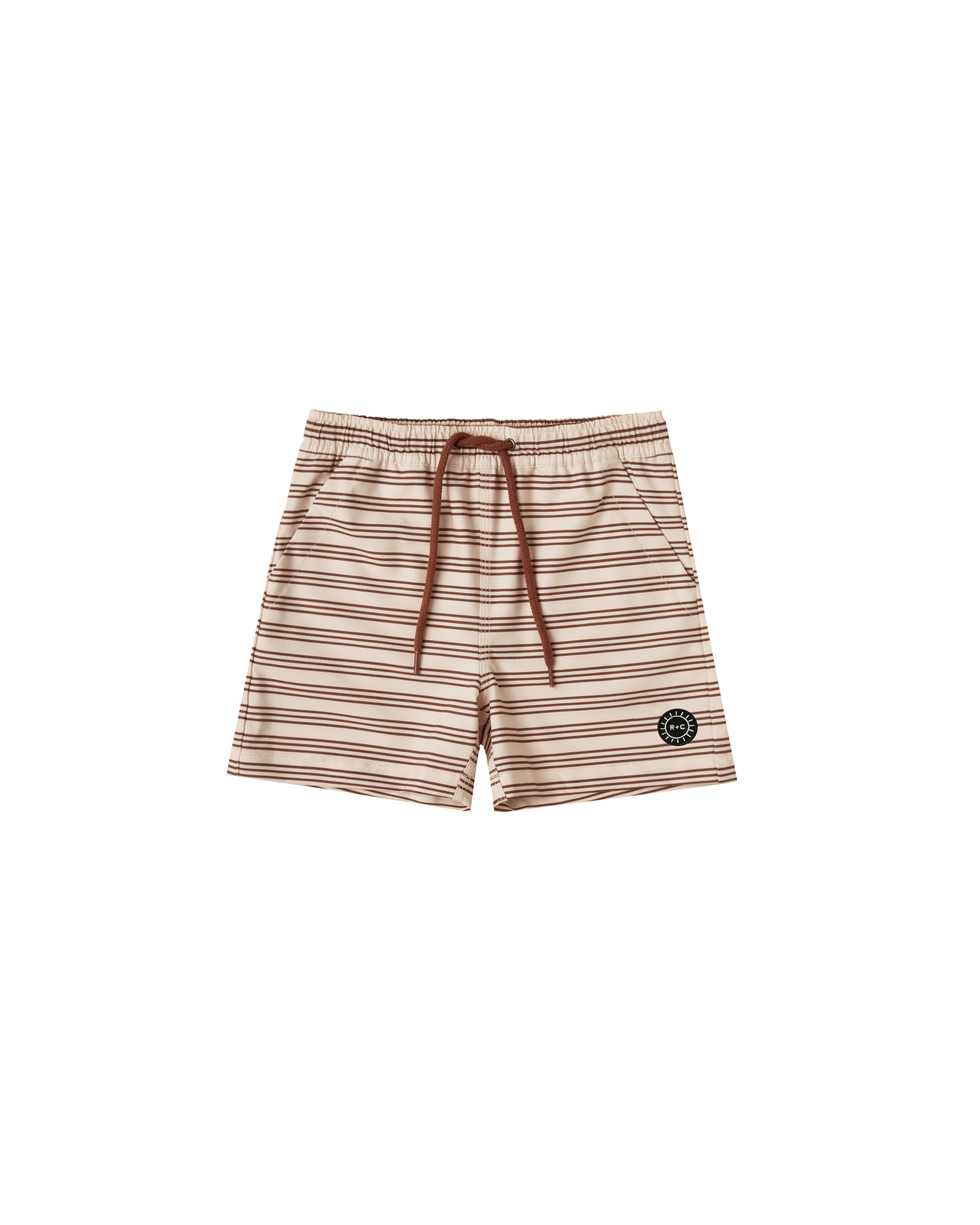 RYLEE AND CRU -  Swim Boardshort（Amber Stripe）
